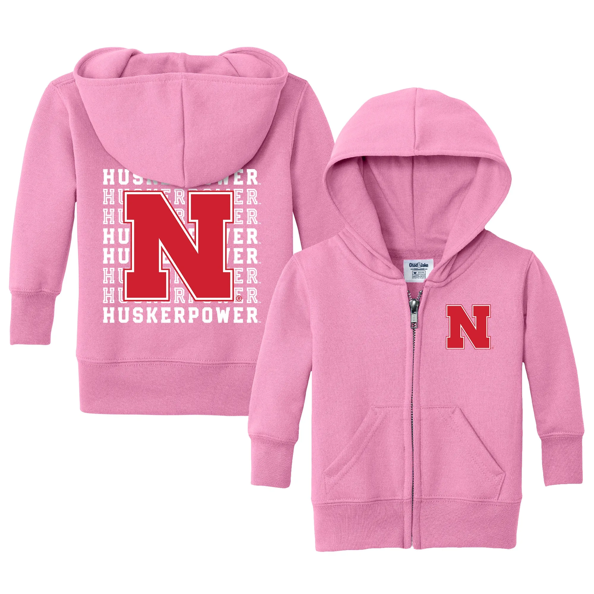 Nebraska Cornhuskers Retro Infant Full-Zip Sweatshirt