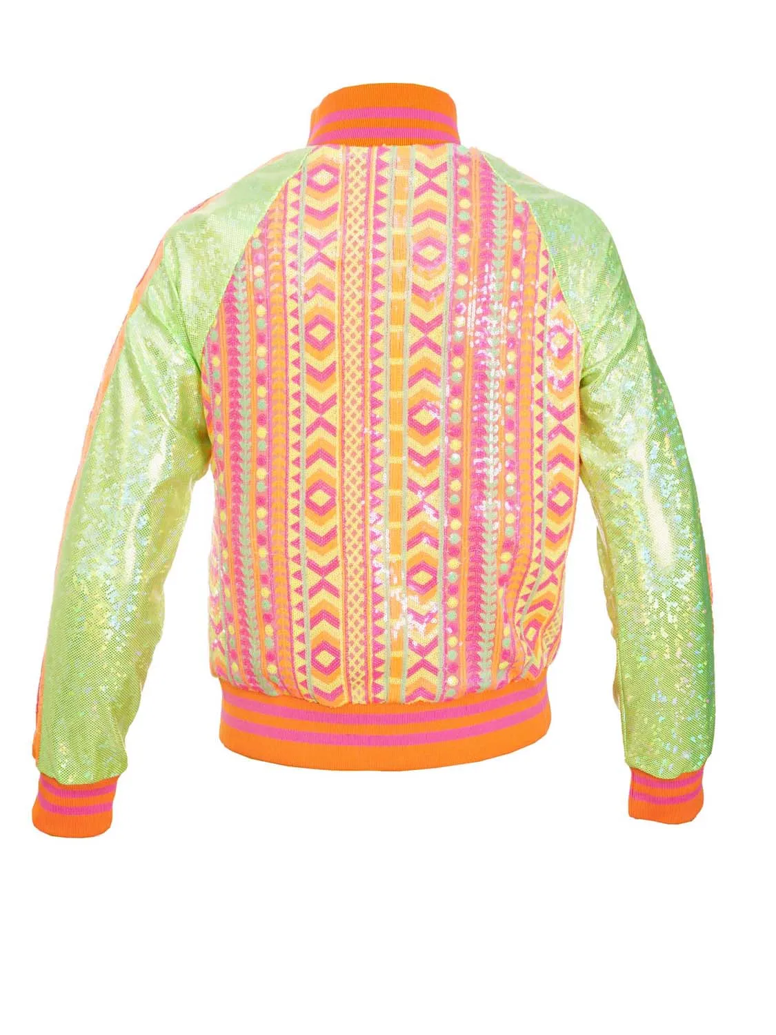 Neon Nonsense | Deluxe Disarray Bomber Jacket | Unisex