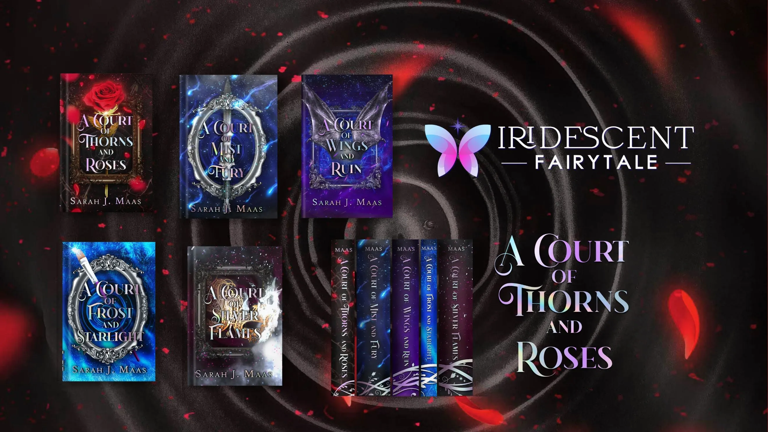 Officially Licensed: A Court of Thorns and Roses Holographic Foiled Dust Jacket