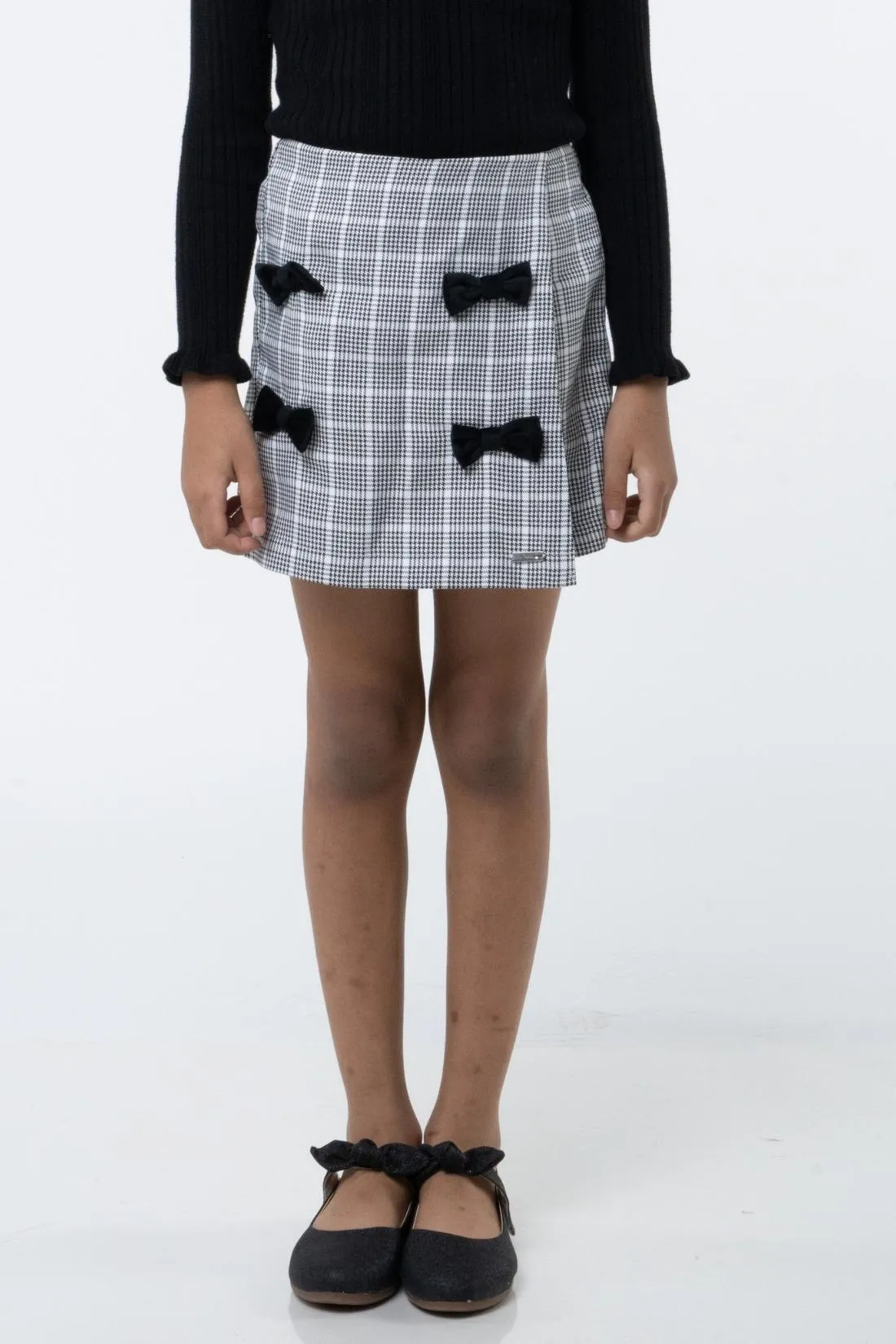 One Friday Checkered Whispers Skort