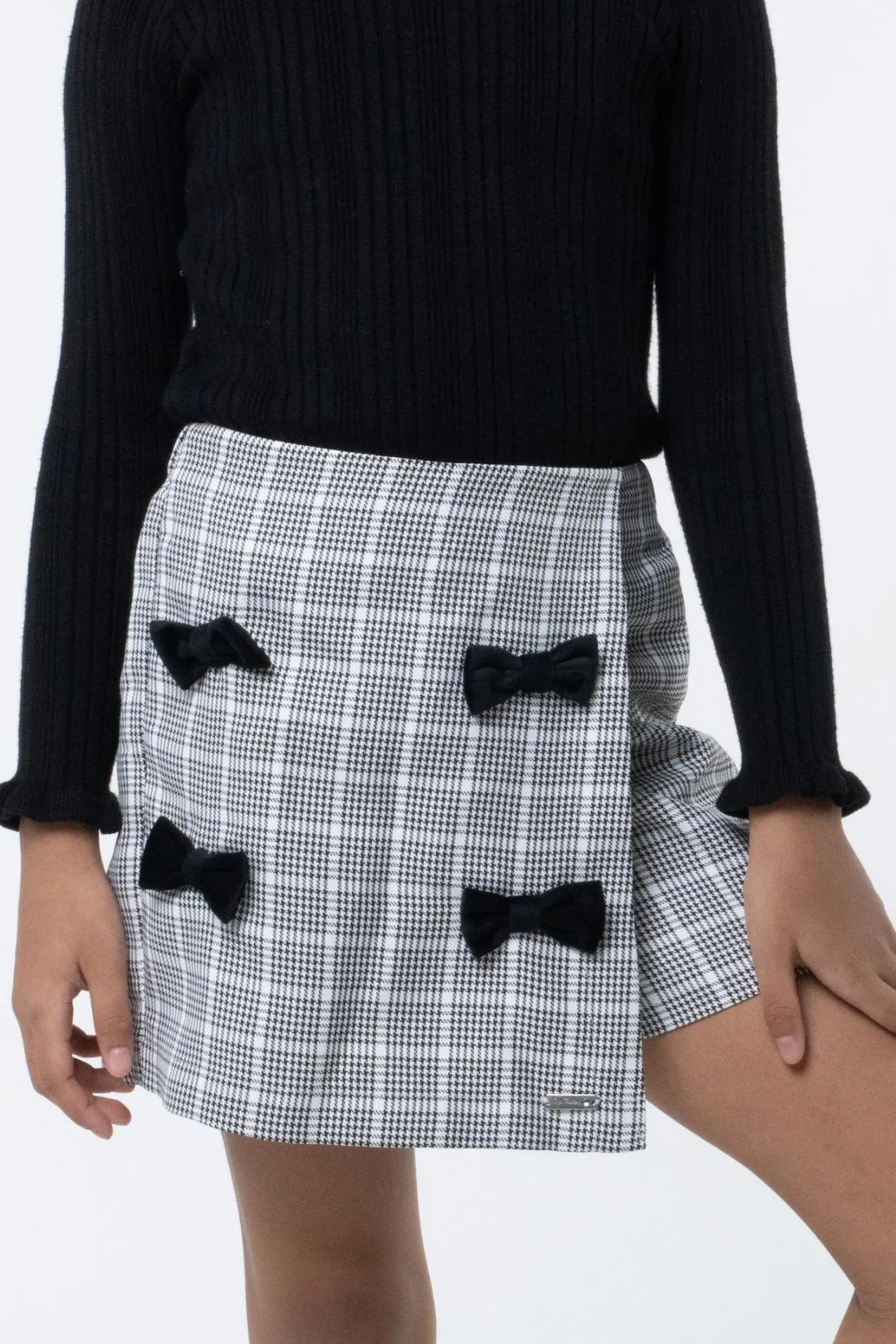 One Friday Checkered Whispers Skort