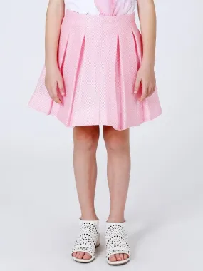 One Friday Pink Structure Skirt