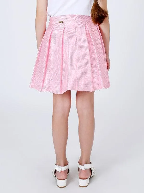 One Friday Pink Structure Skirt