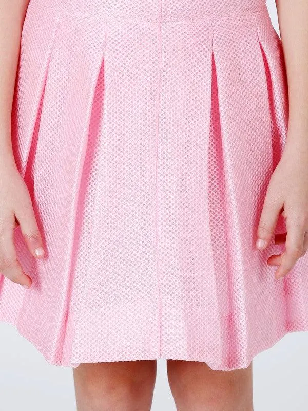 One Friday Pink Structure Skirt