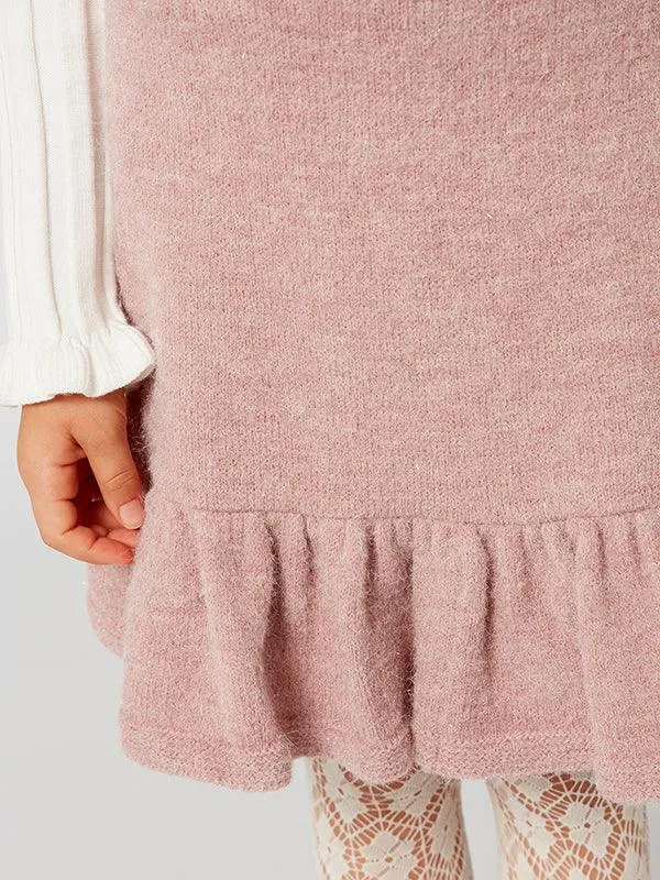 One Friday Pink woolly skirt