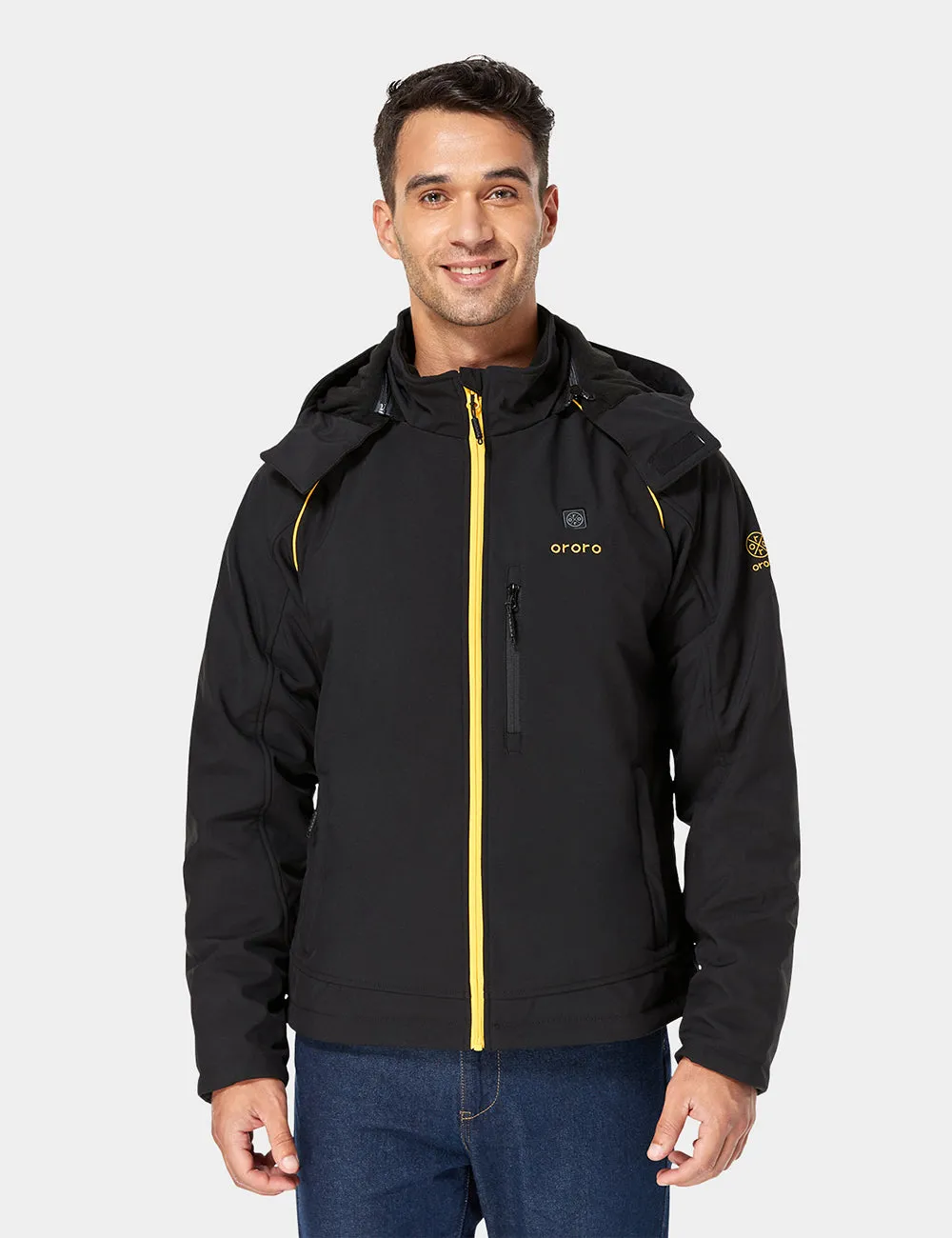 (Open-box) Men's Classic Heated Jacket - Black & Blue