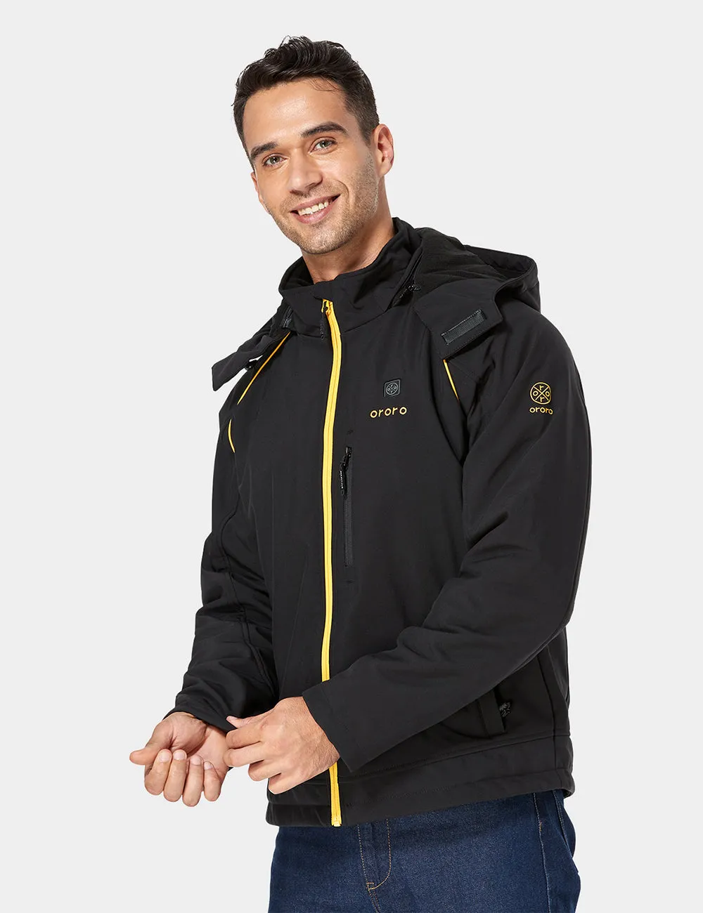 (Open-box) Men's Classic Heated Jacket - Black & Blue