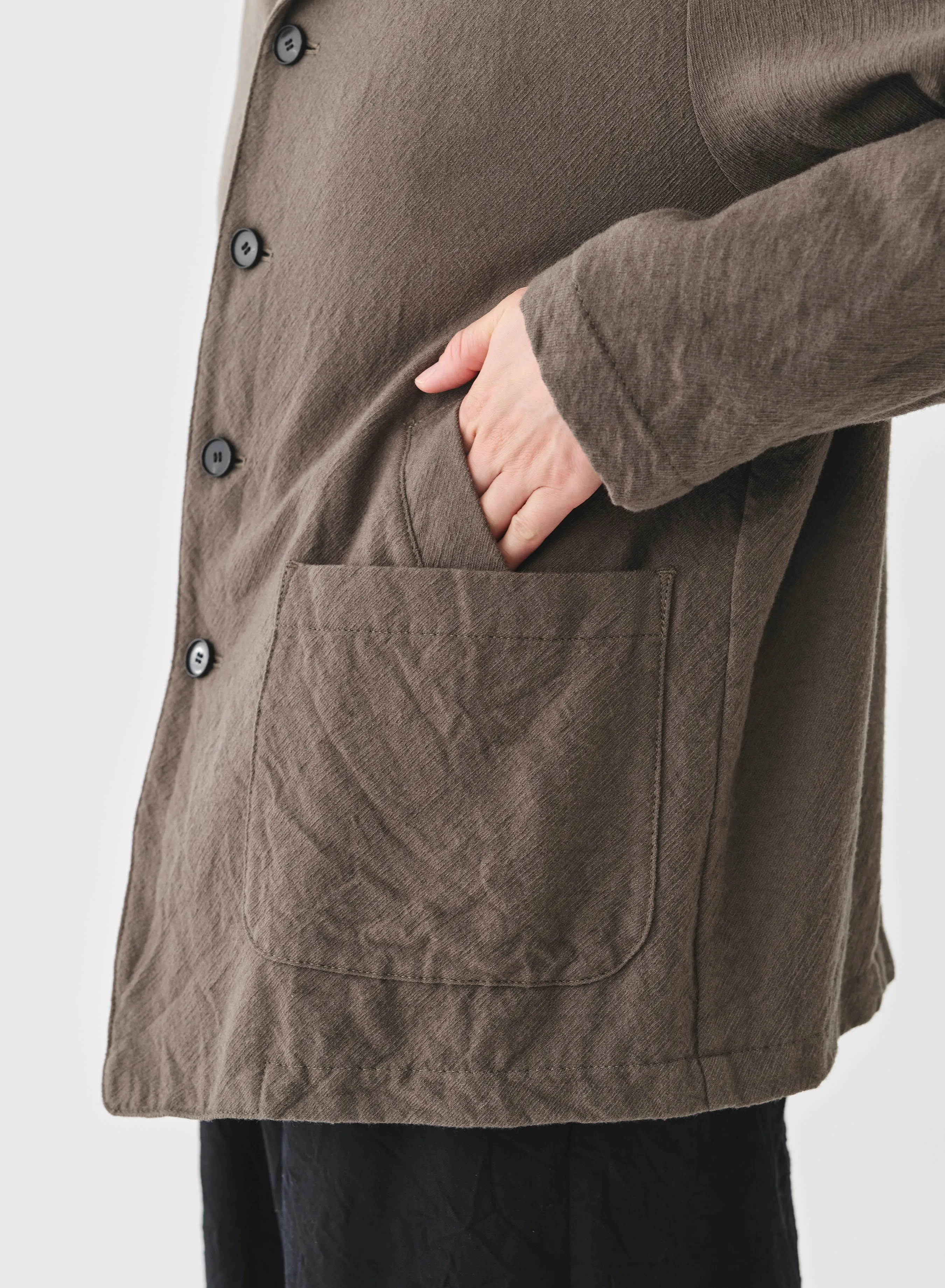 Pas De Calais - Wool Twill Utility Jacket