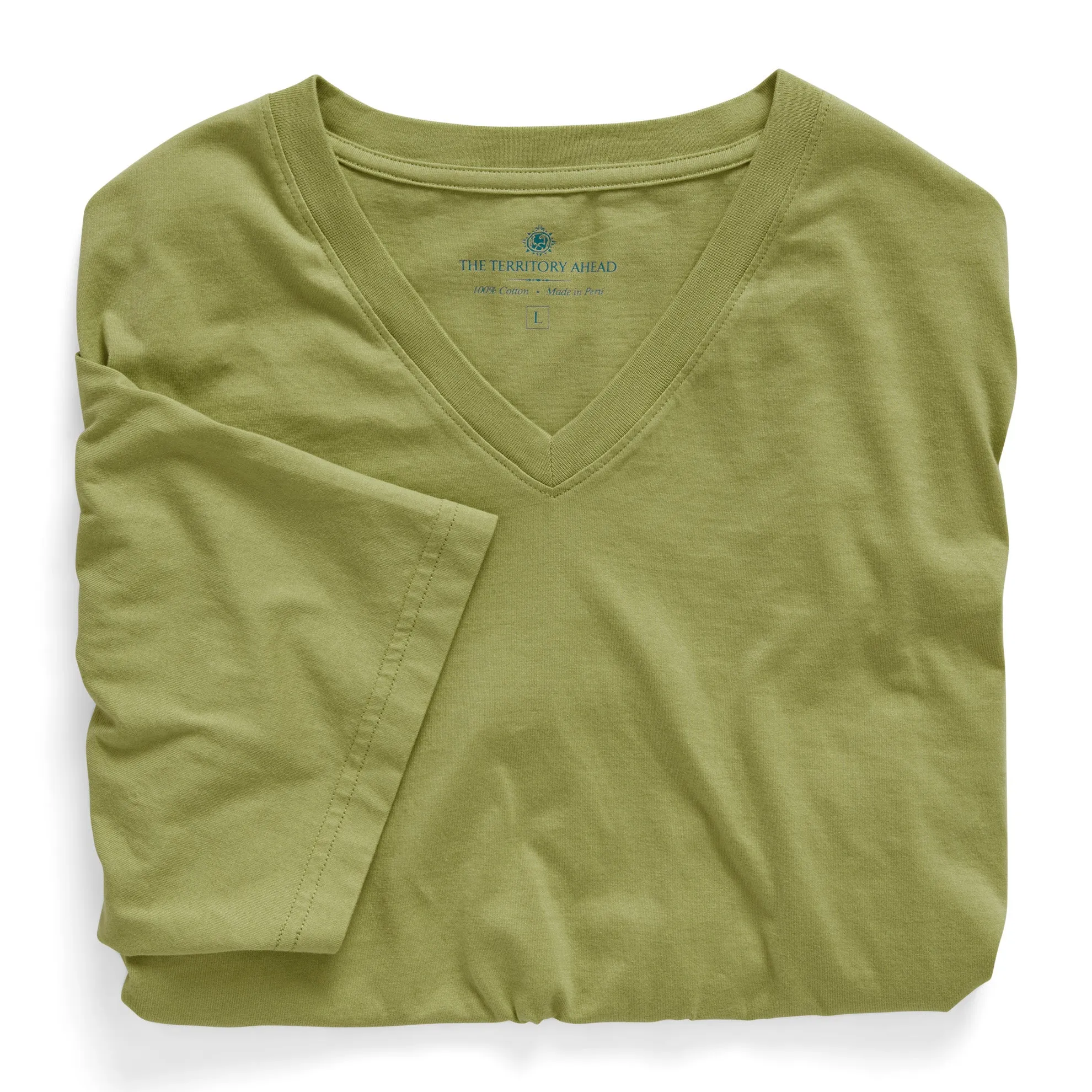 Peruvian Pima V-Neck