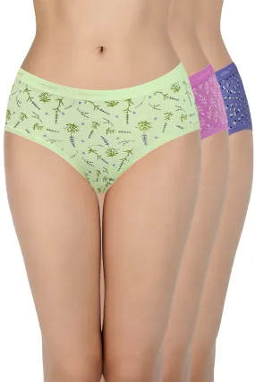 Print Low Rise Hipster Panties (Pack of 3)