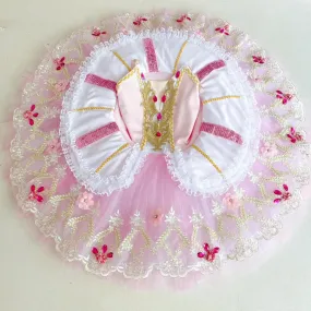 Professional Ballet Tutu Skirt Cute Costume Girl Swan Dance Leotard