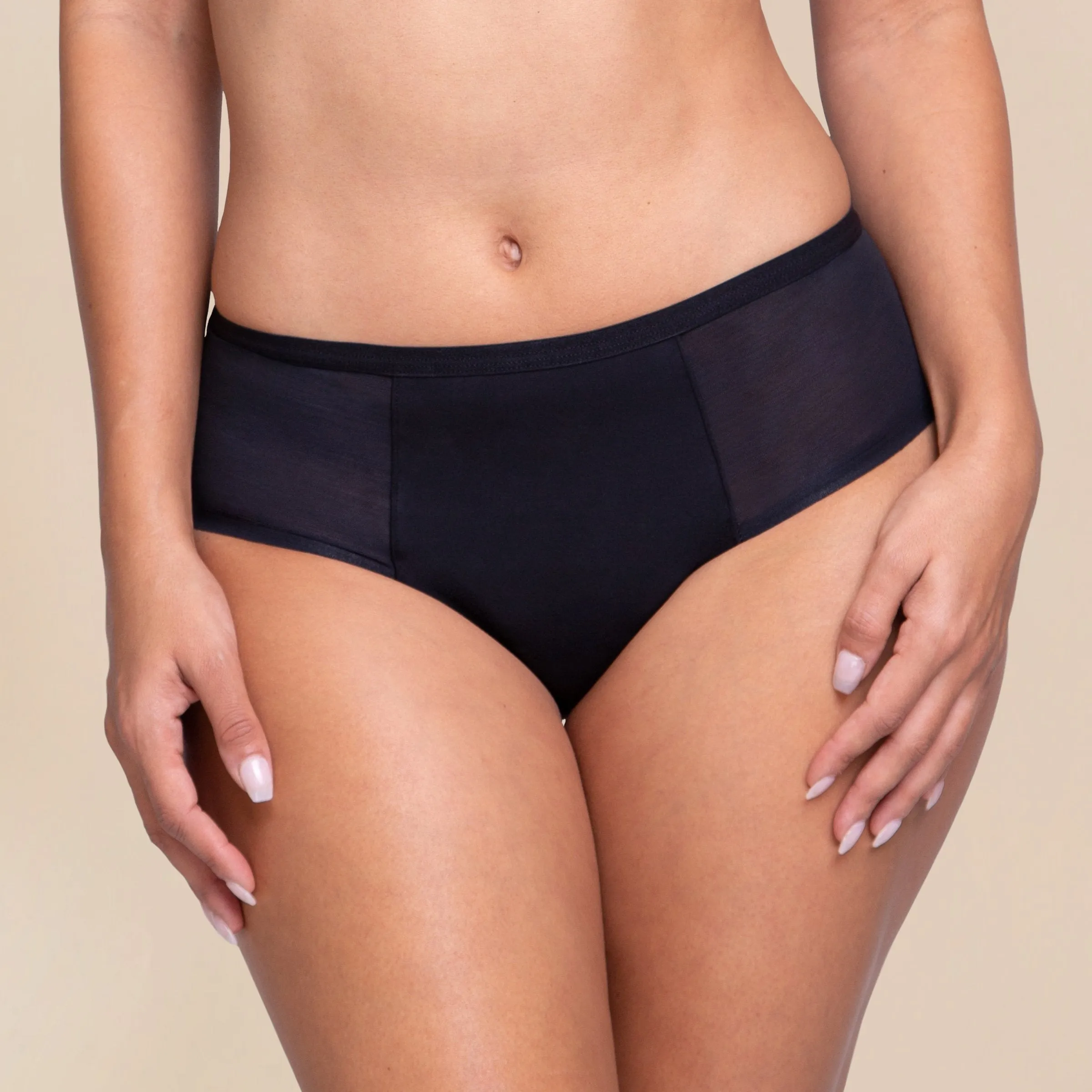 Proof Leakproof Mesh Hipster | Black