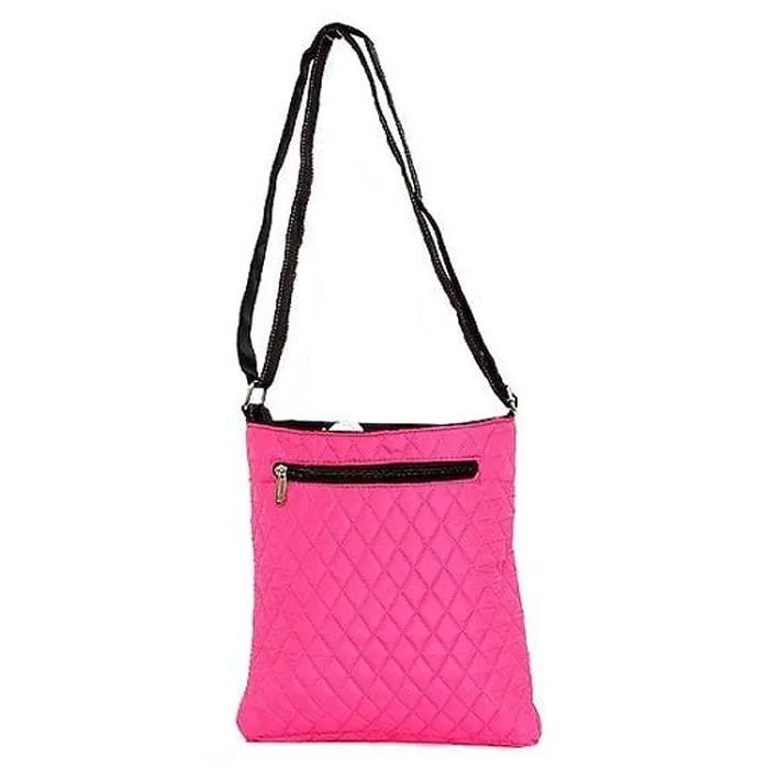 QS501 Quilted Solid Hipster Bag