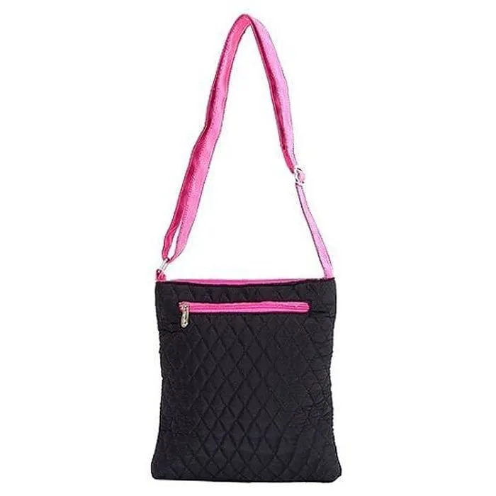 QS501 Quilted Solid Hipster Bag