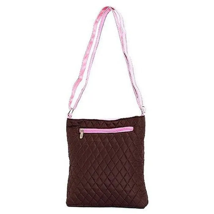 QS501 Quilted Solid Hipster Bag