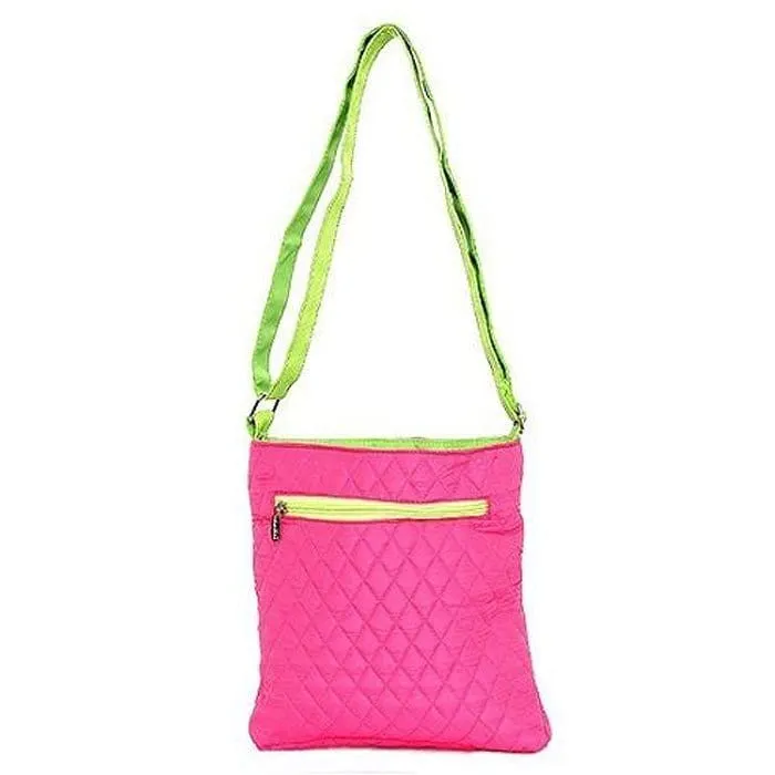 QS501 Quilted Solid Hipster Bag