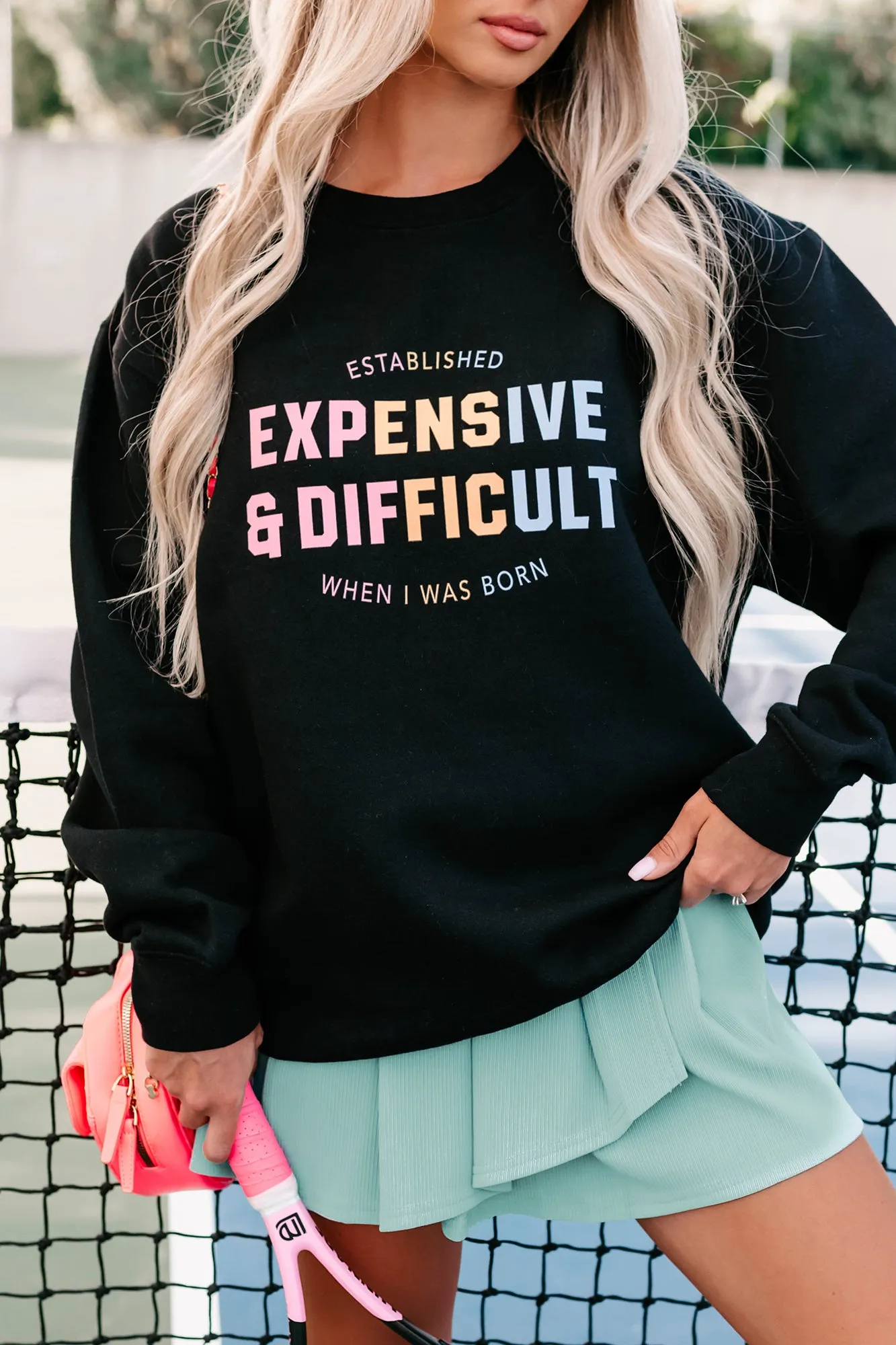 "Expensive & Difficult" Graphic Multiple Shirt Options (Black) - Print On Demand