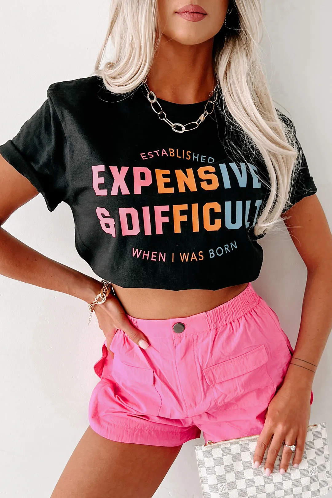 "Expensive & Difficult" Graphic Multiple Shirt Options (Black) - Print On Demand