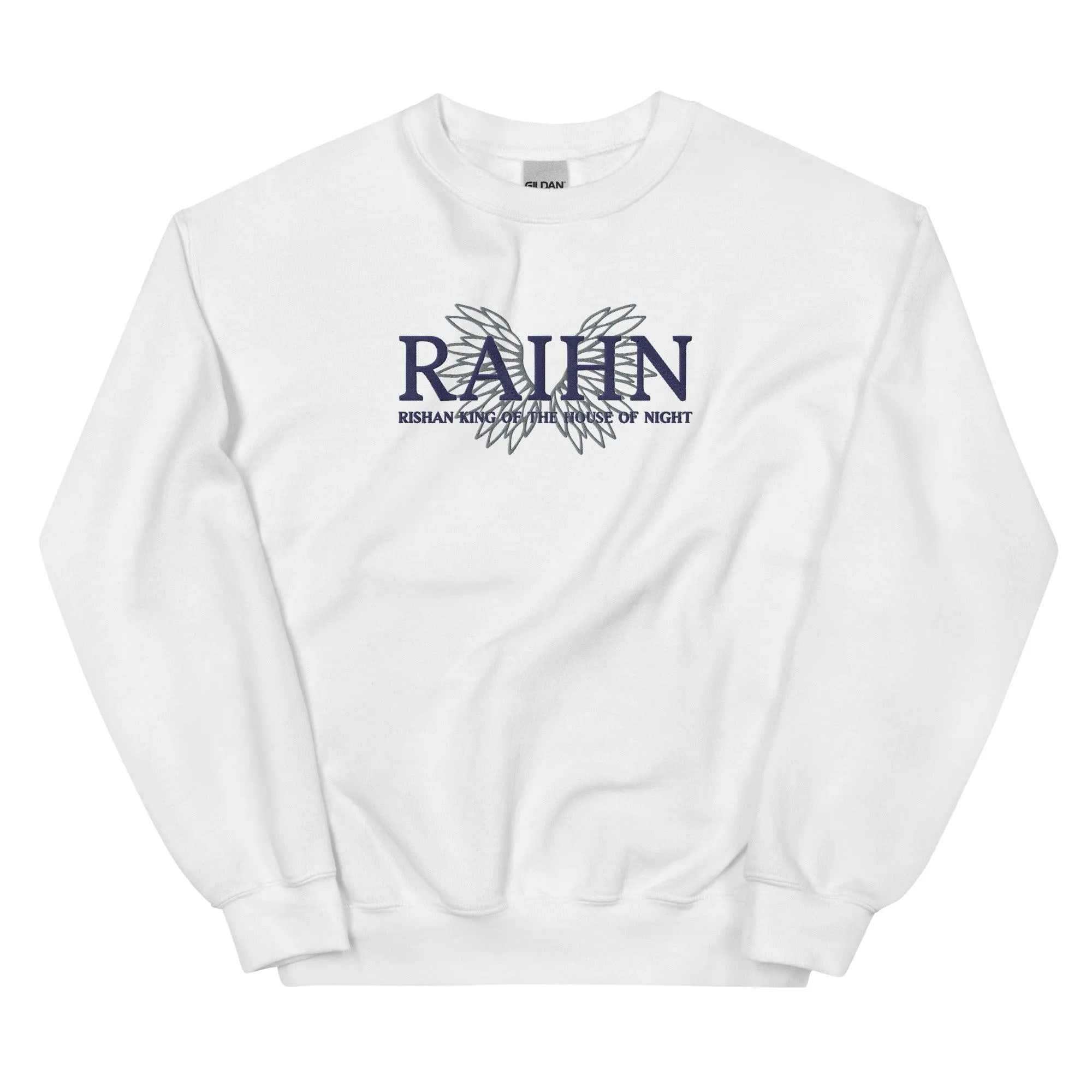 Raihn Rishan King of the House of Night Embroidered Sweatshirt