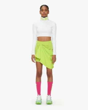 Reebok Apparel Women PYER MOSS DRAPED SKIRT SONGRN