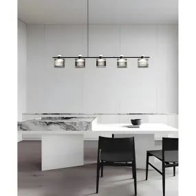 Schwerzenbach | Minimalistic Glass Cubes Stylish Chandelier