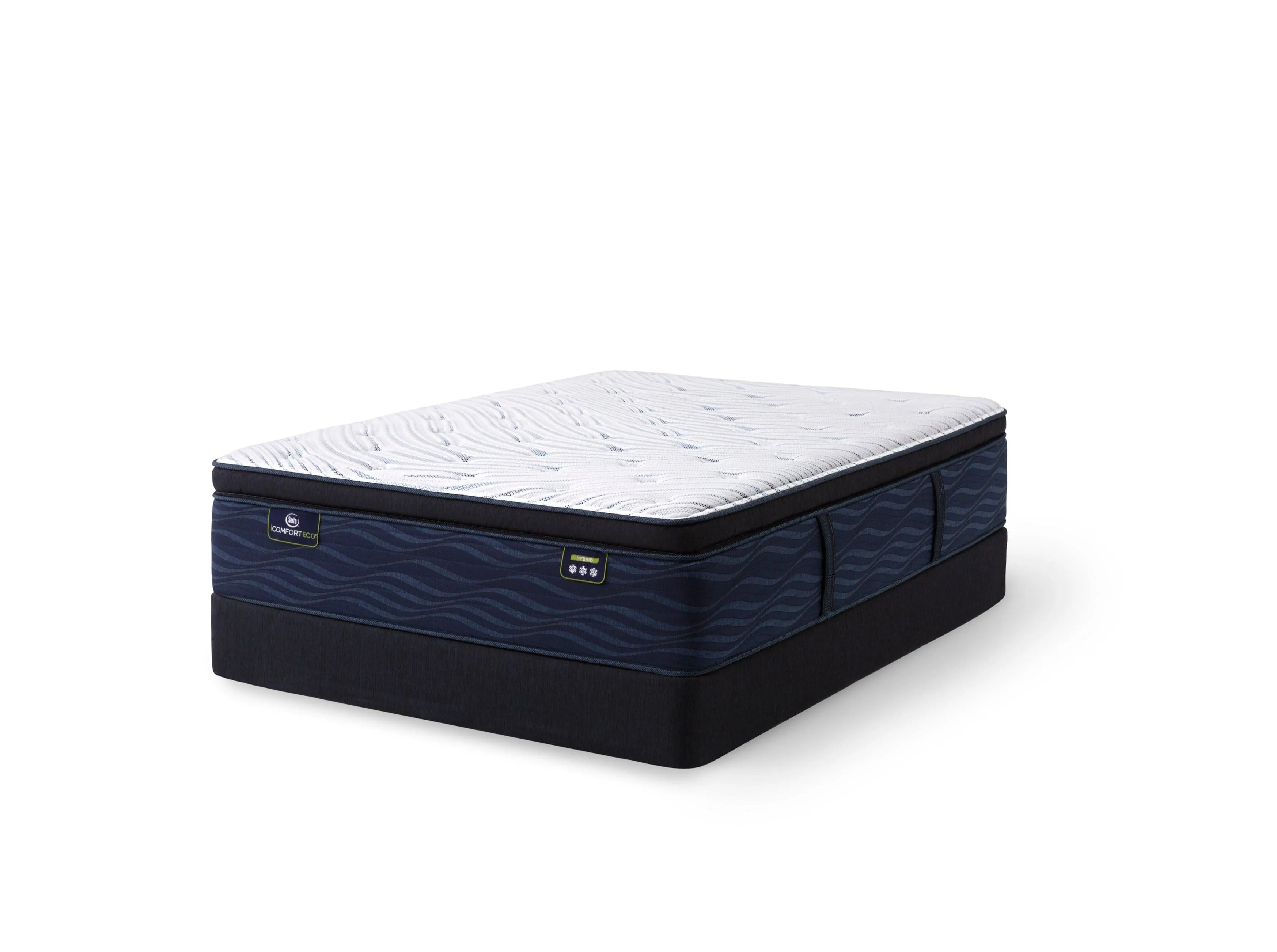 Serta® iComfort ECO Q40HD 16" Ultra Plush Super Pillow Top Quilted Hybrid Mattress