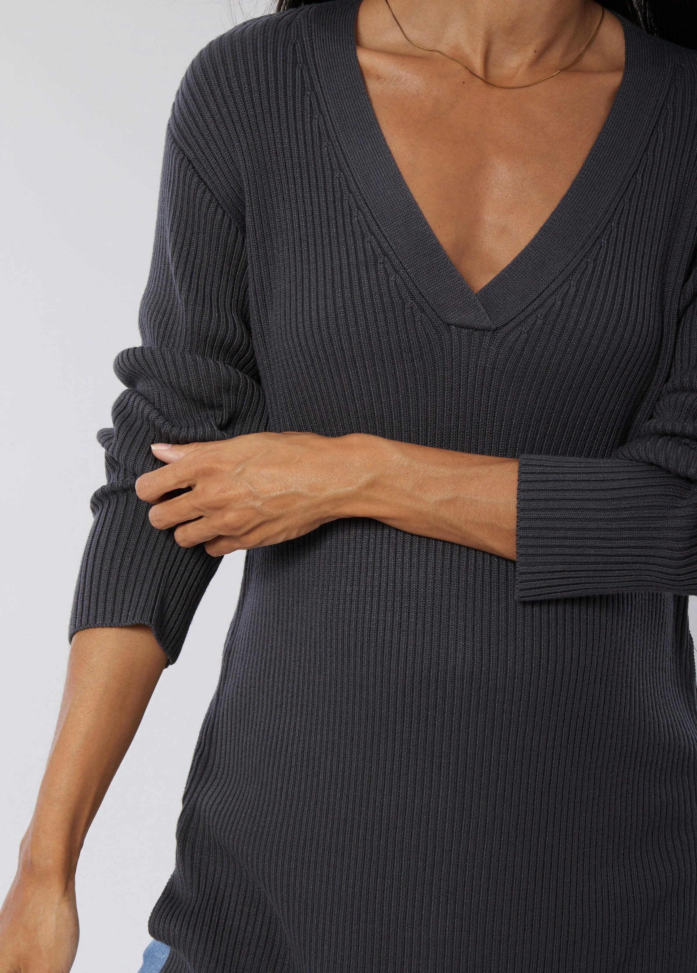 Side Zip Nursing Sweater