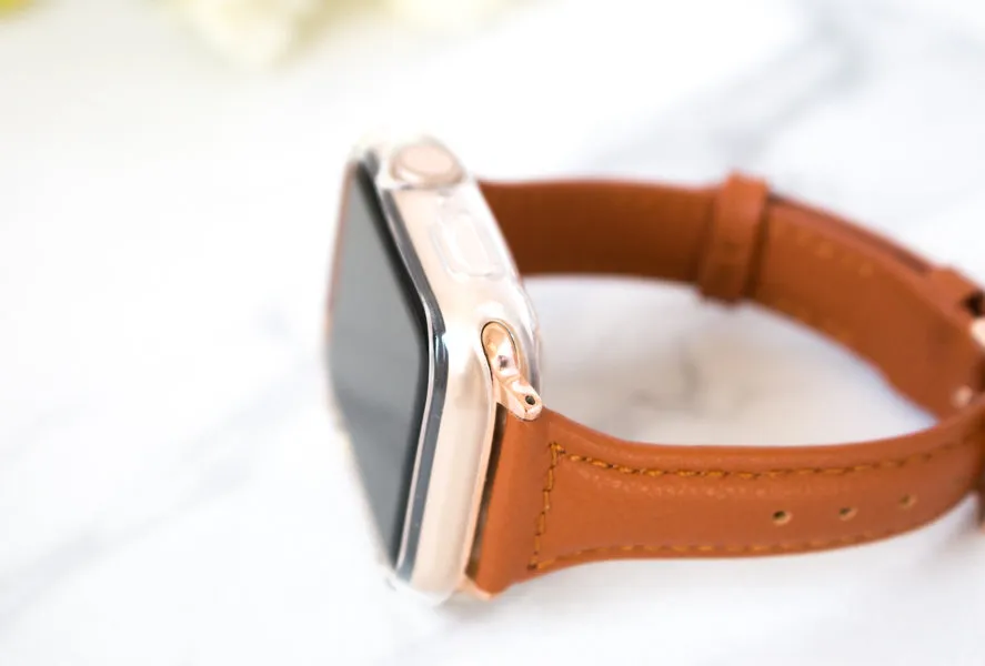 Skinny Leather Apple Watch Band