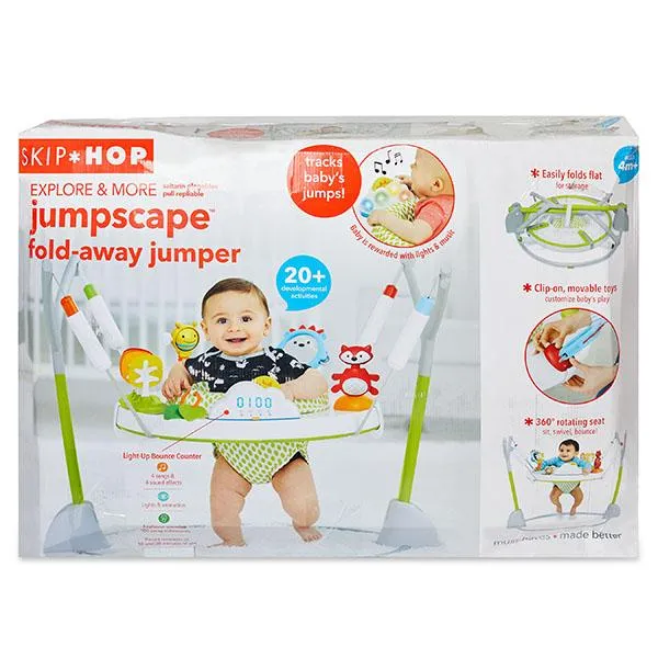 Skip Hop E&M Jumpscape Fold-Away Activity Jumper