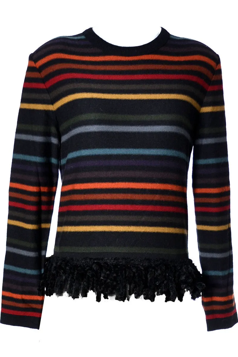 Sonia Rykiel vintage striped sweater 1980's