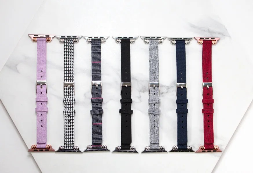 Stacia Canvas Apple Watch Band