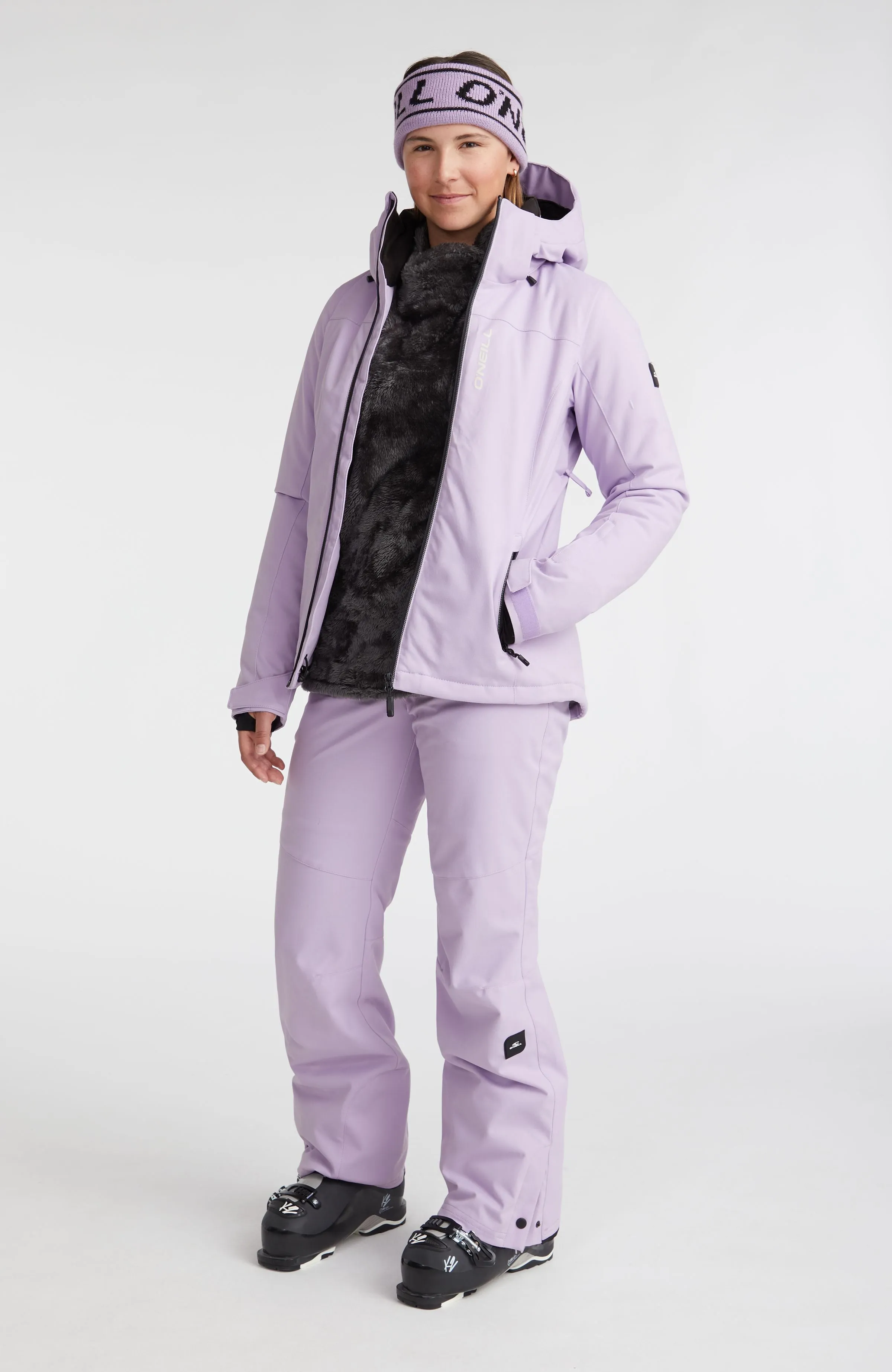 Star Melange Snow Pants | Purple Rose