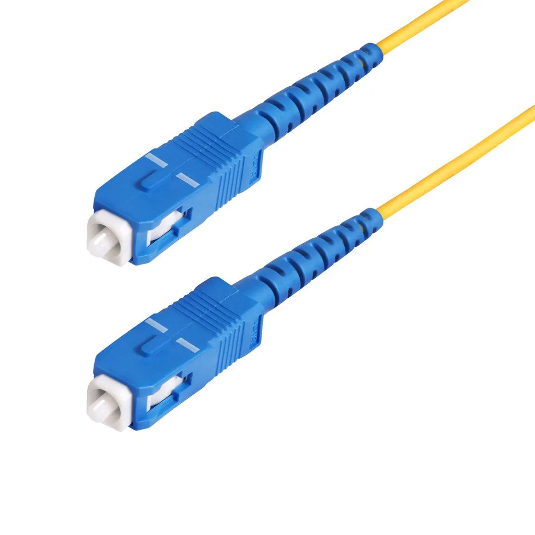 Startech.Com 30M (98.4Ft) Sc To Sc (Upc) Os2 Single Mode Simplex Fiber Optic Cable, 9/125Μm, 40G/100G, Bend Insensitive,