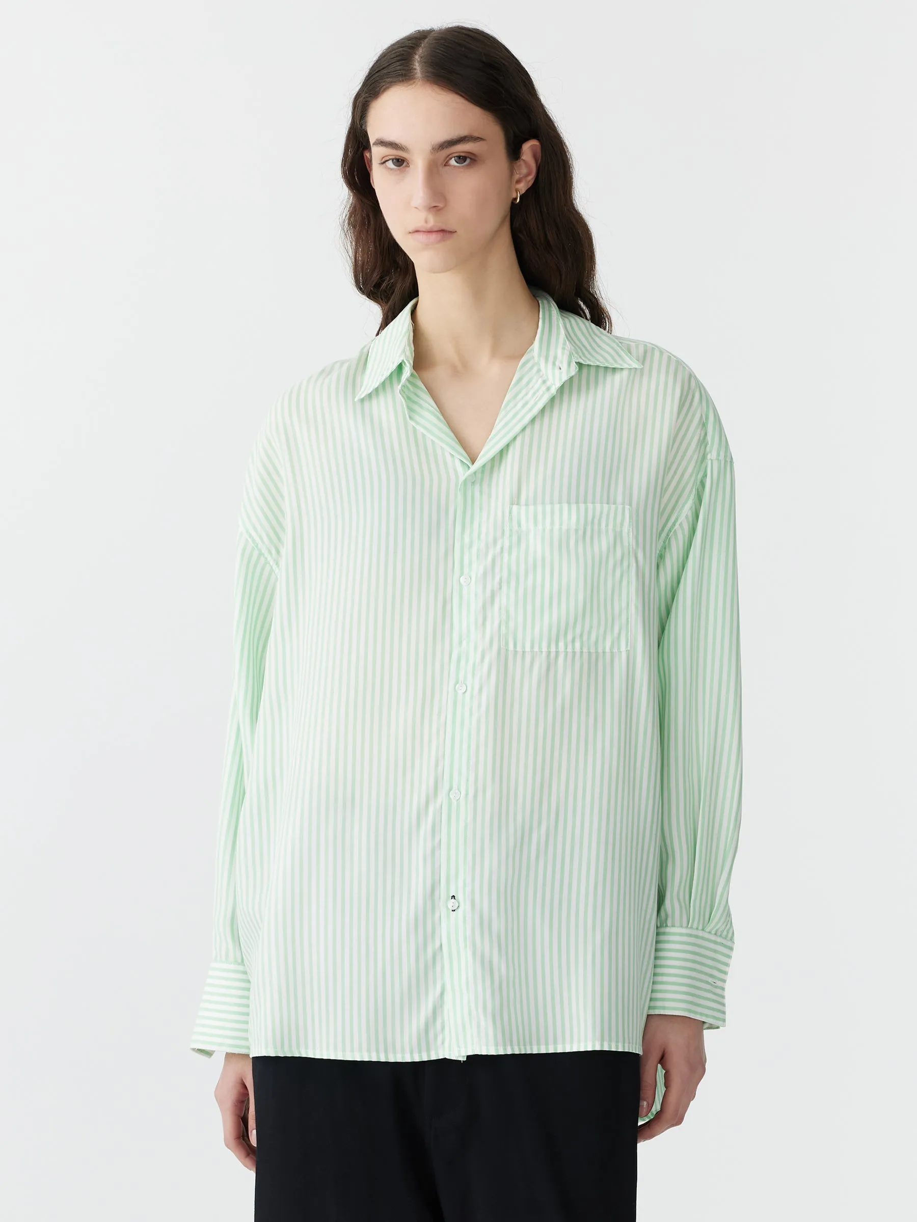 stripe lightweight shirt