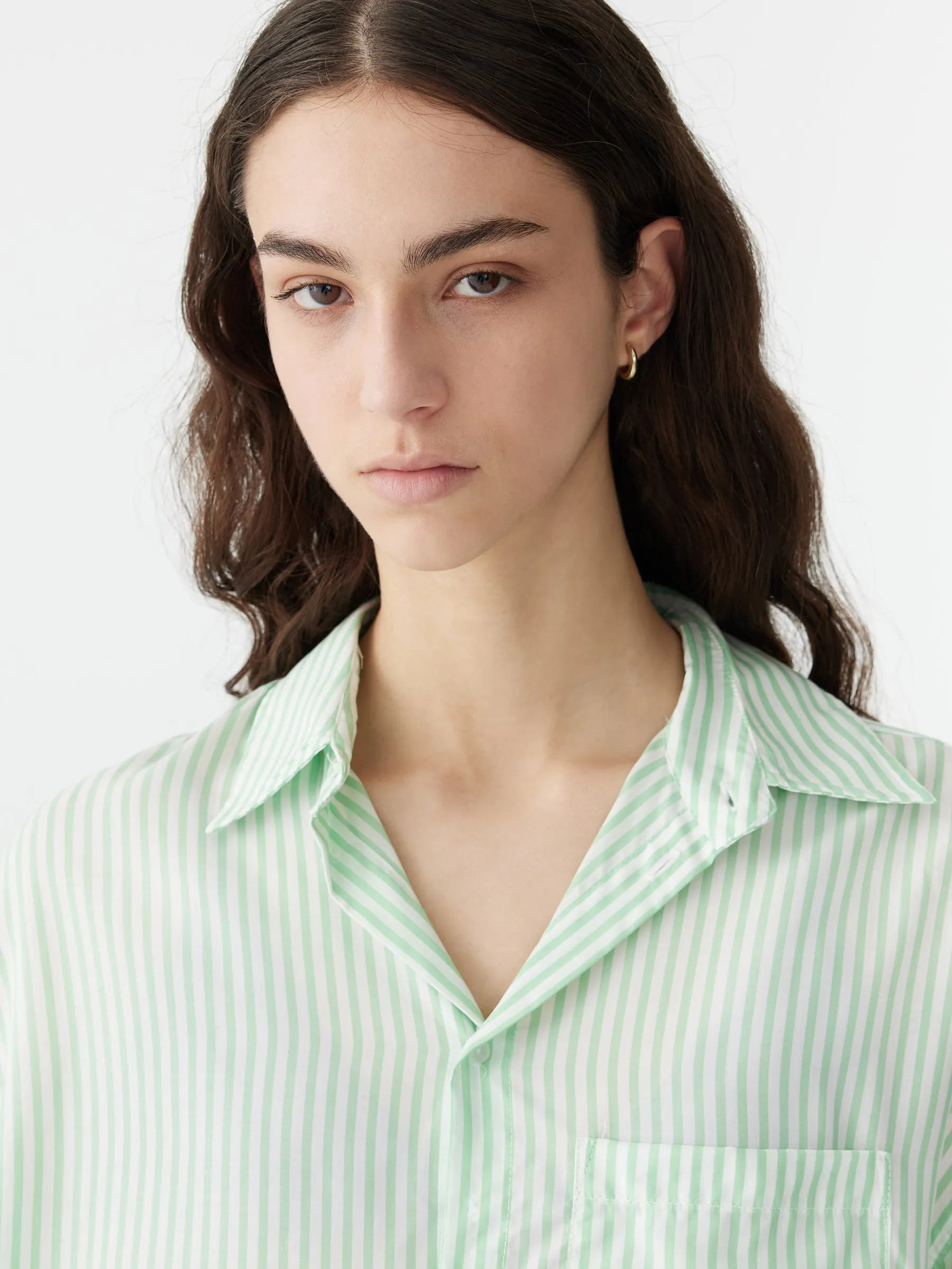 stripe lightweight shirt