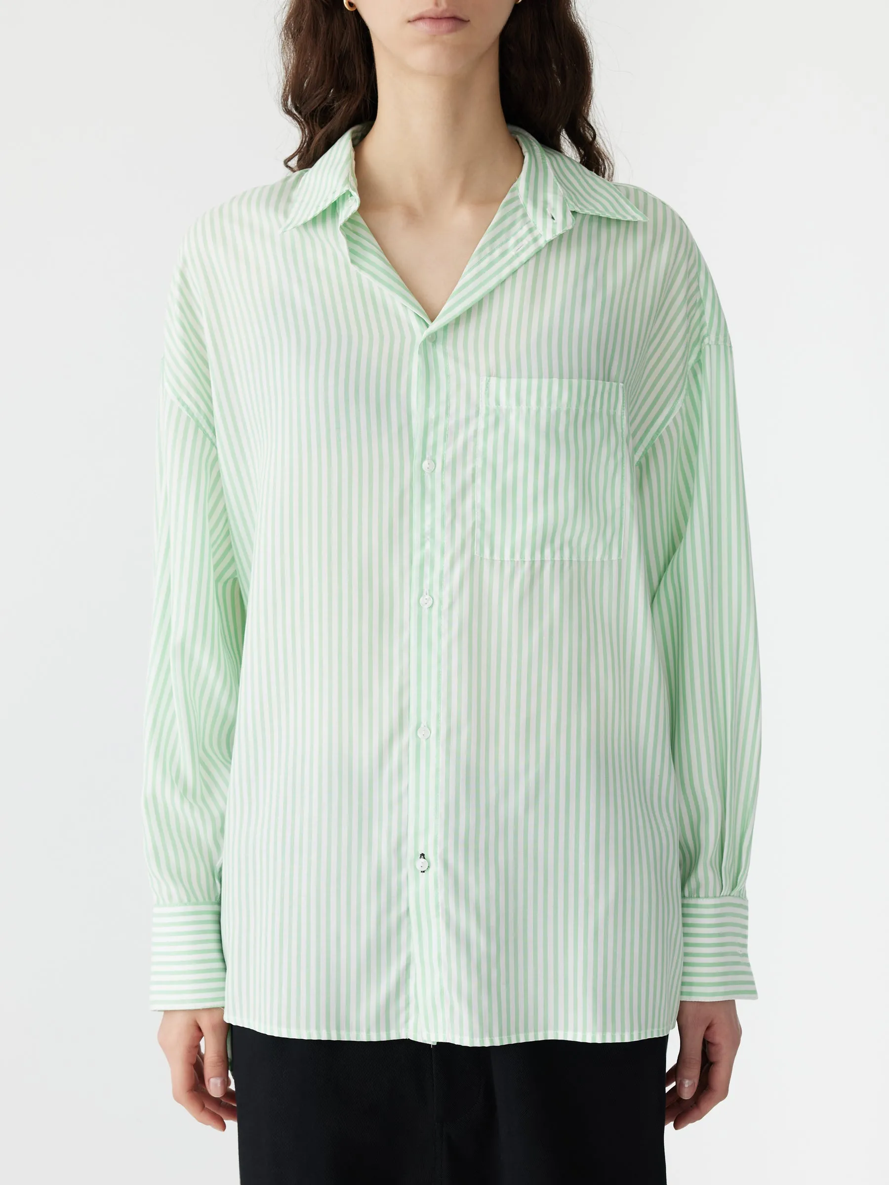 stripe lightweight shirt