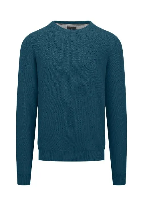 Structured Crewneck Jumper