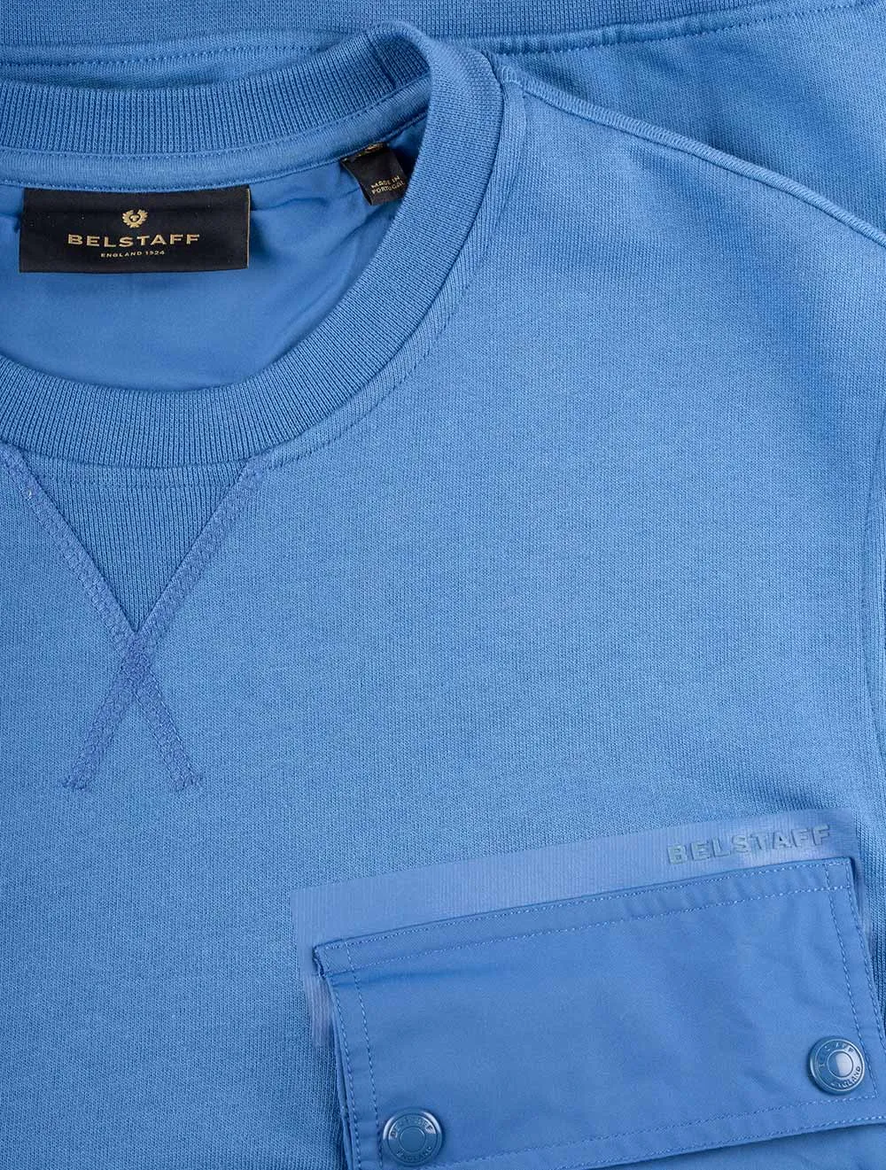 Surge Crewneck Jumper Blue