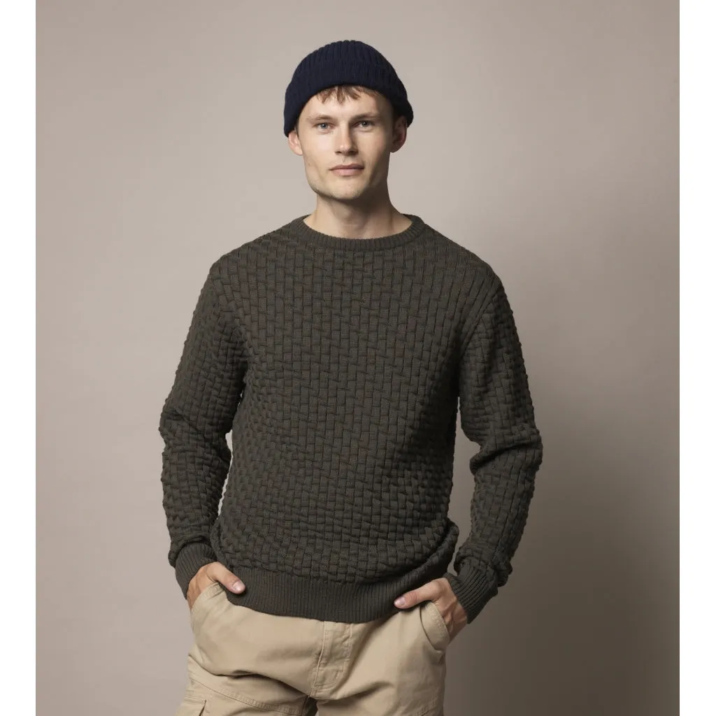 Sverre Crewneck Knit - Olive