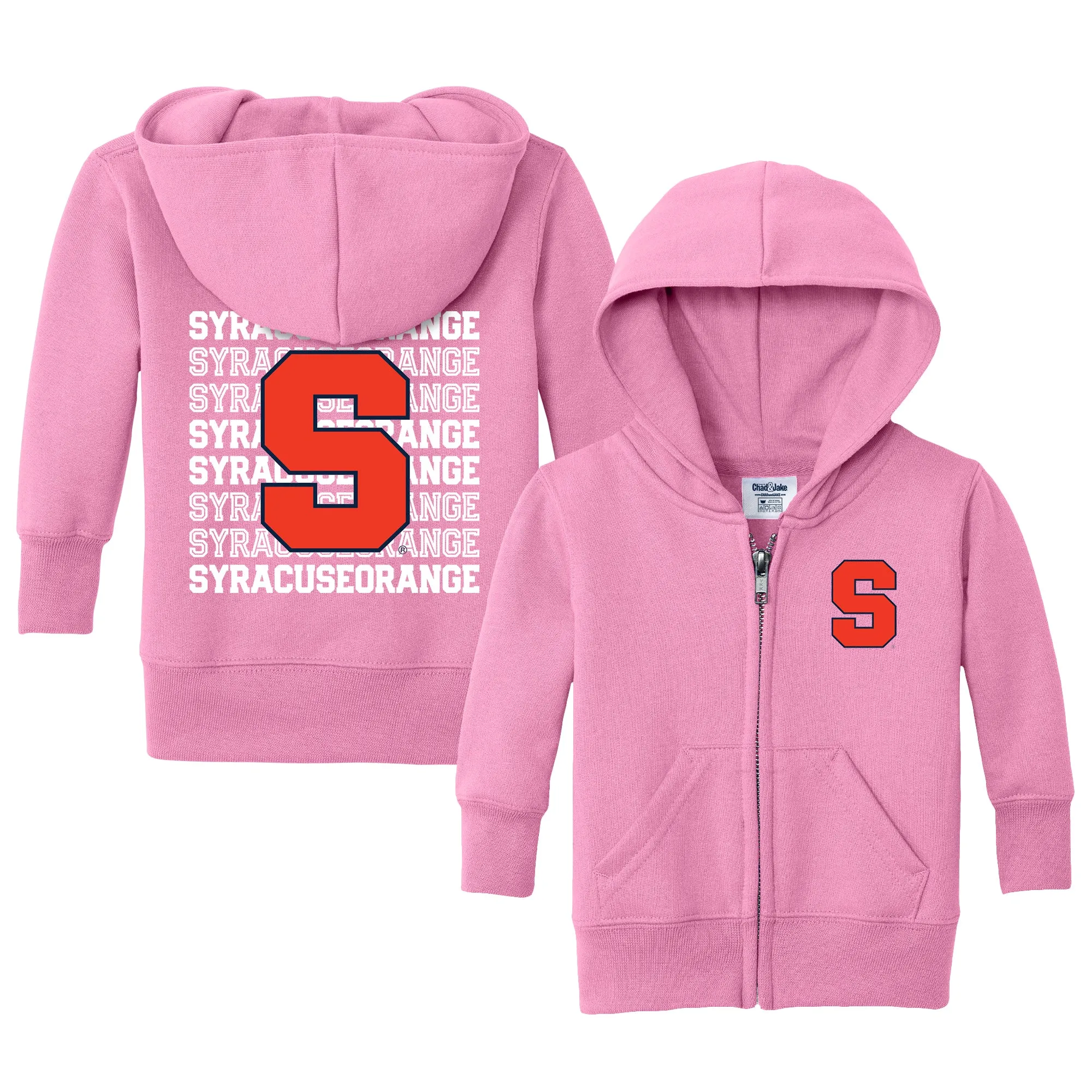 Syracuse Orange Retro Infant Full-Zip Sweatshirt