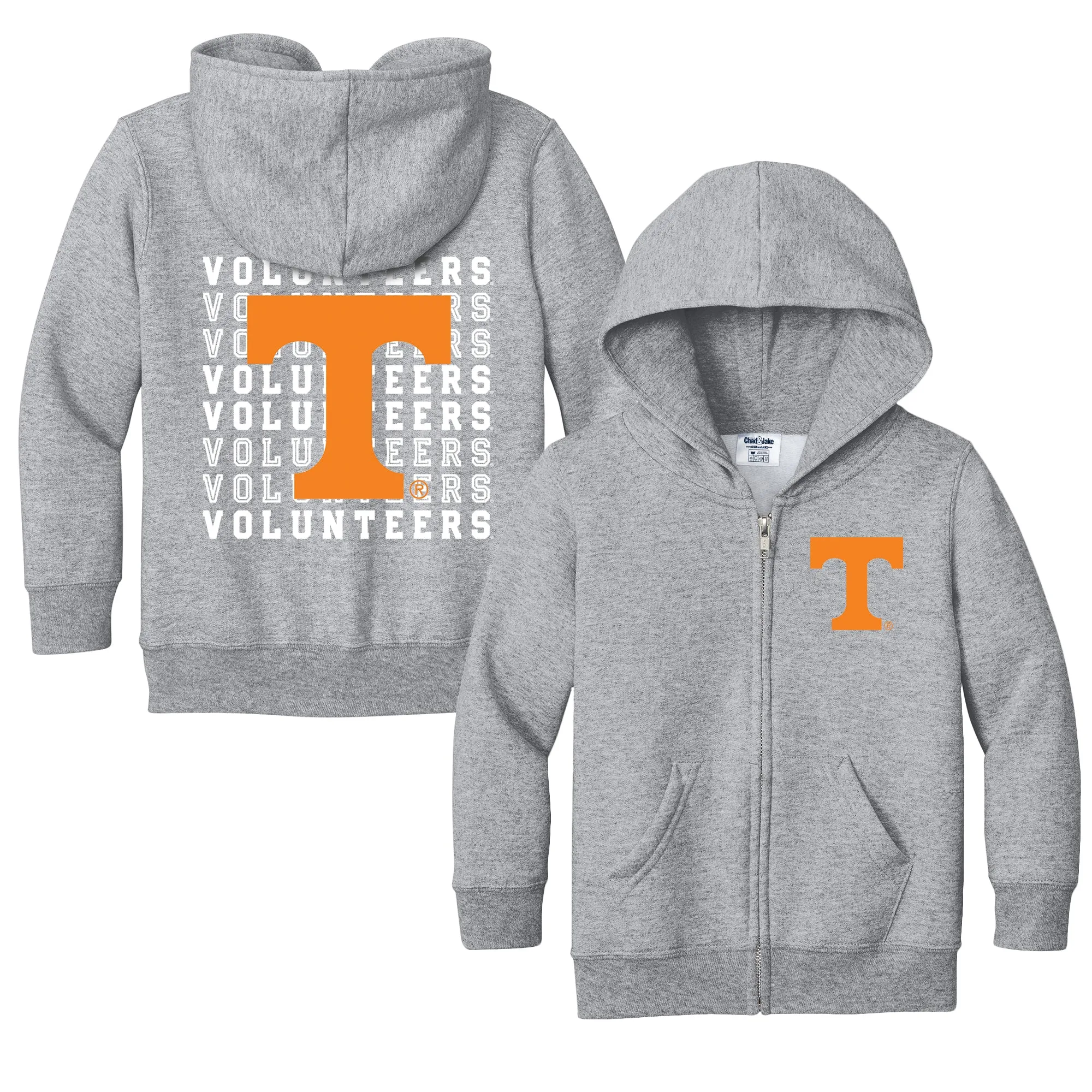 Tennessee Volunteers Retro Toddler Full-Zip Sweatshirt