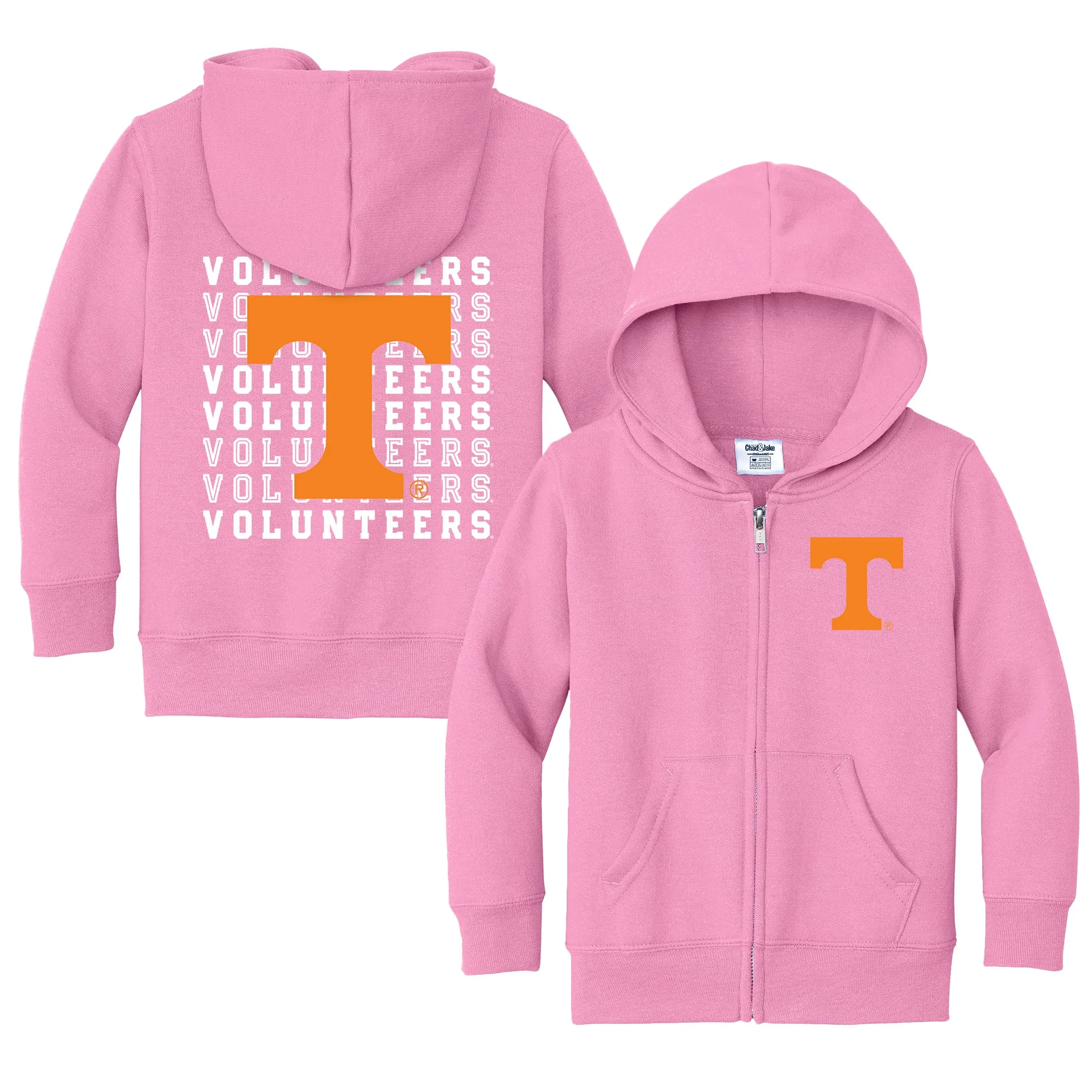 Tennessee Volunteers Retro Toddler Full-Zip Sweatshirt