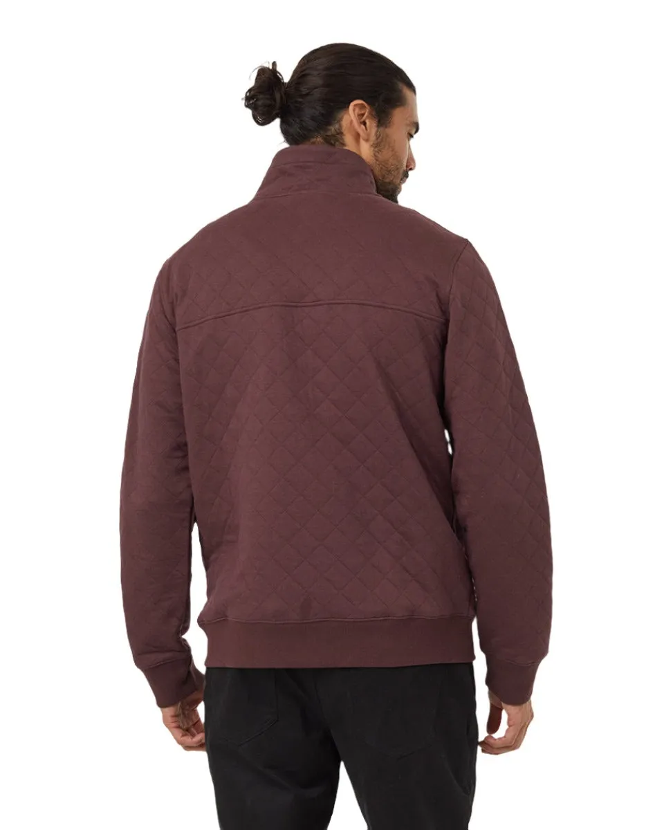 Tentree Fleece - Men' Quilted Full Zip Jacket