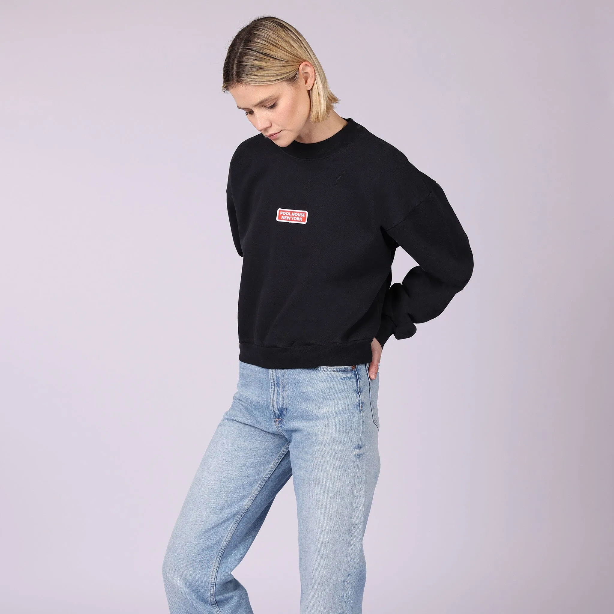 The Nolita Crop Crewneck