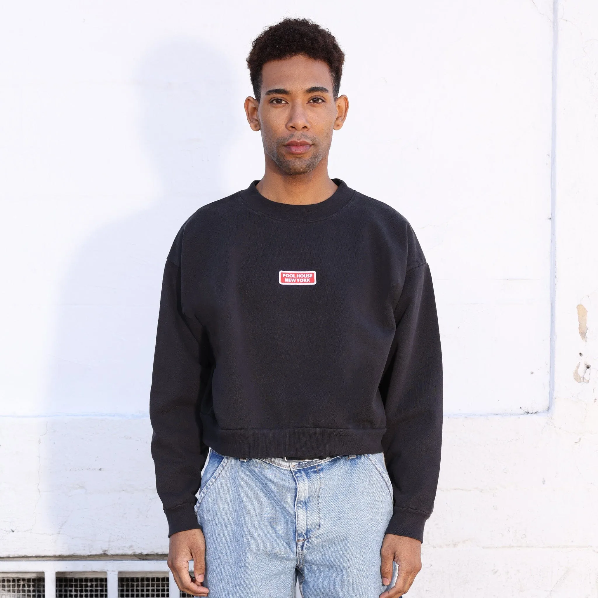 The Nolita Crop Crewneck