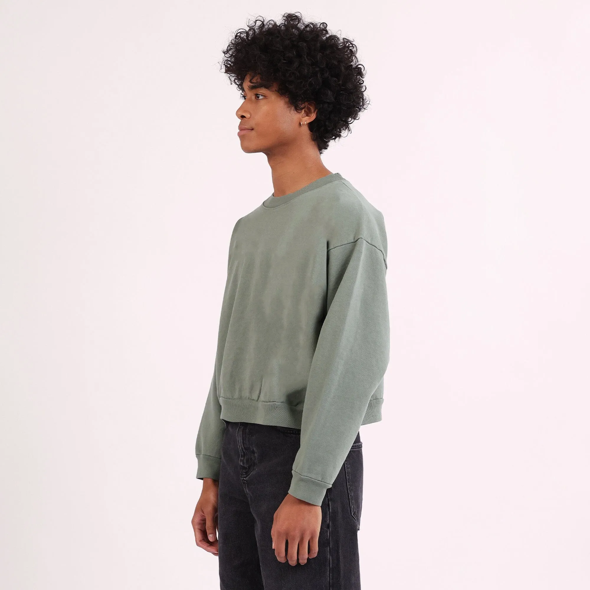 The Nolita Crop Crewneck