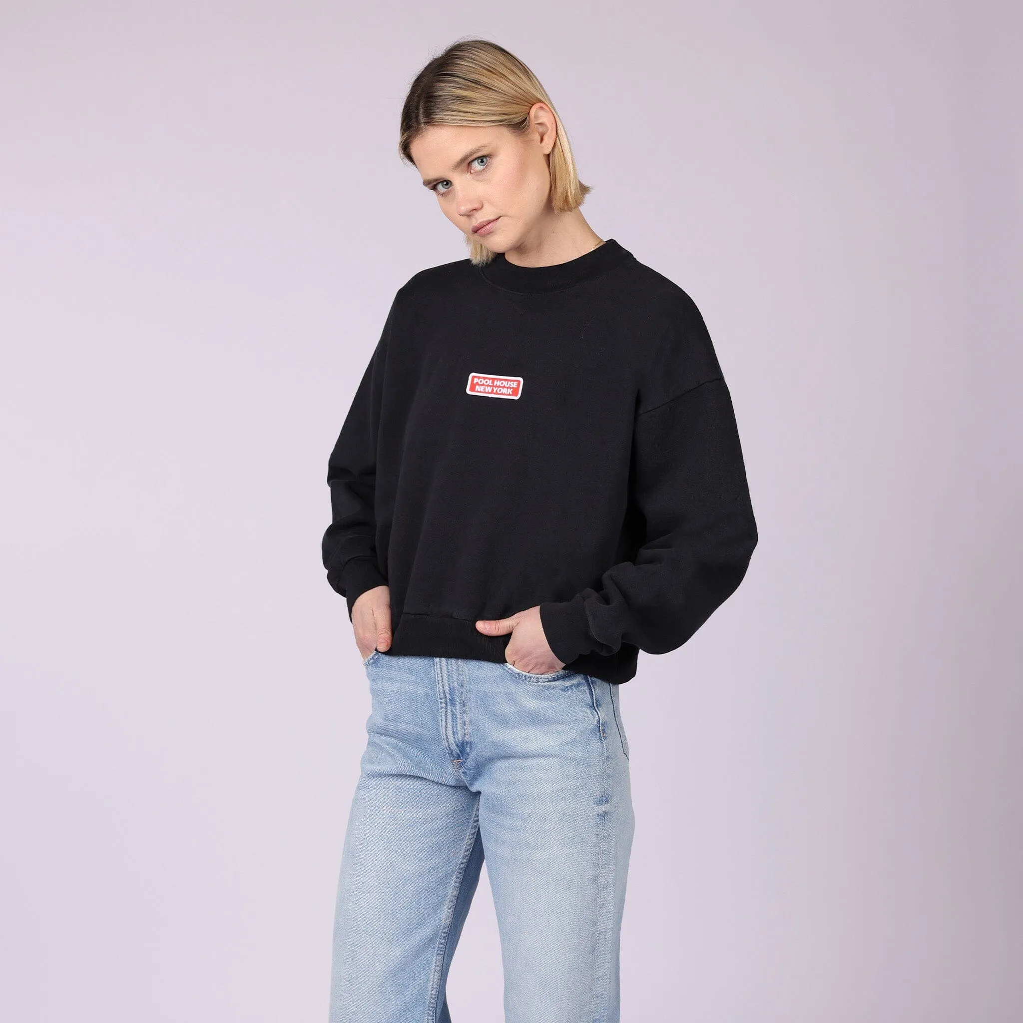 The Nolita Crop Crewneck