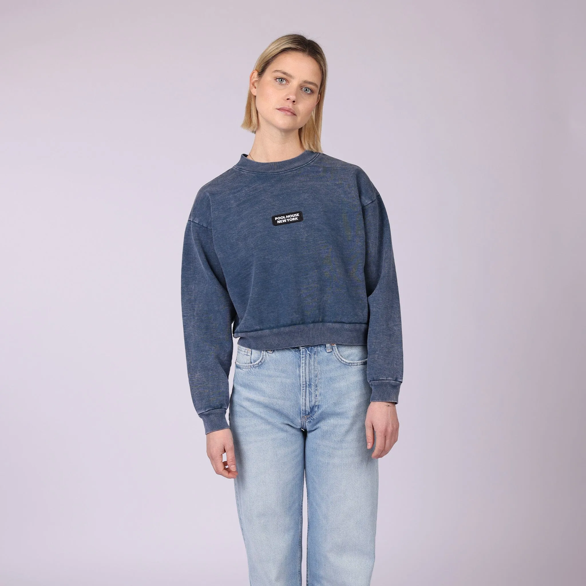 The Nolita Crop Crewneck