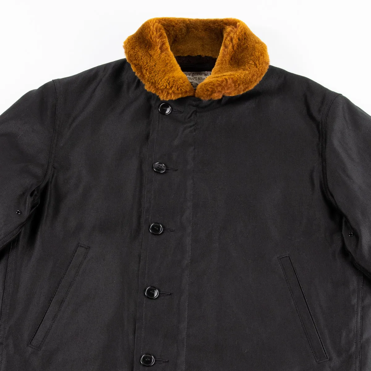 The Real McCoy's N-1 Deck Jacket - Navy SPL