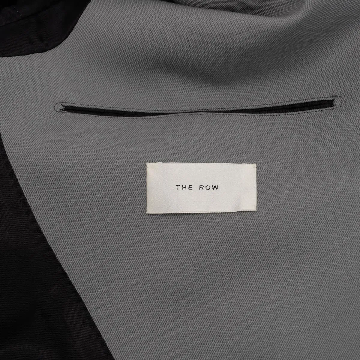 The Row Grey Virgin Wool Julian D.B. Jacket 40